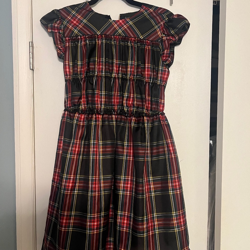 NWT Crewcuts/J Crew plaid dress size 14
